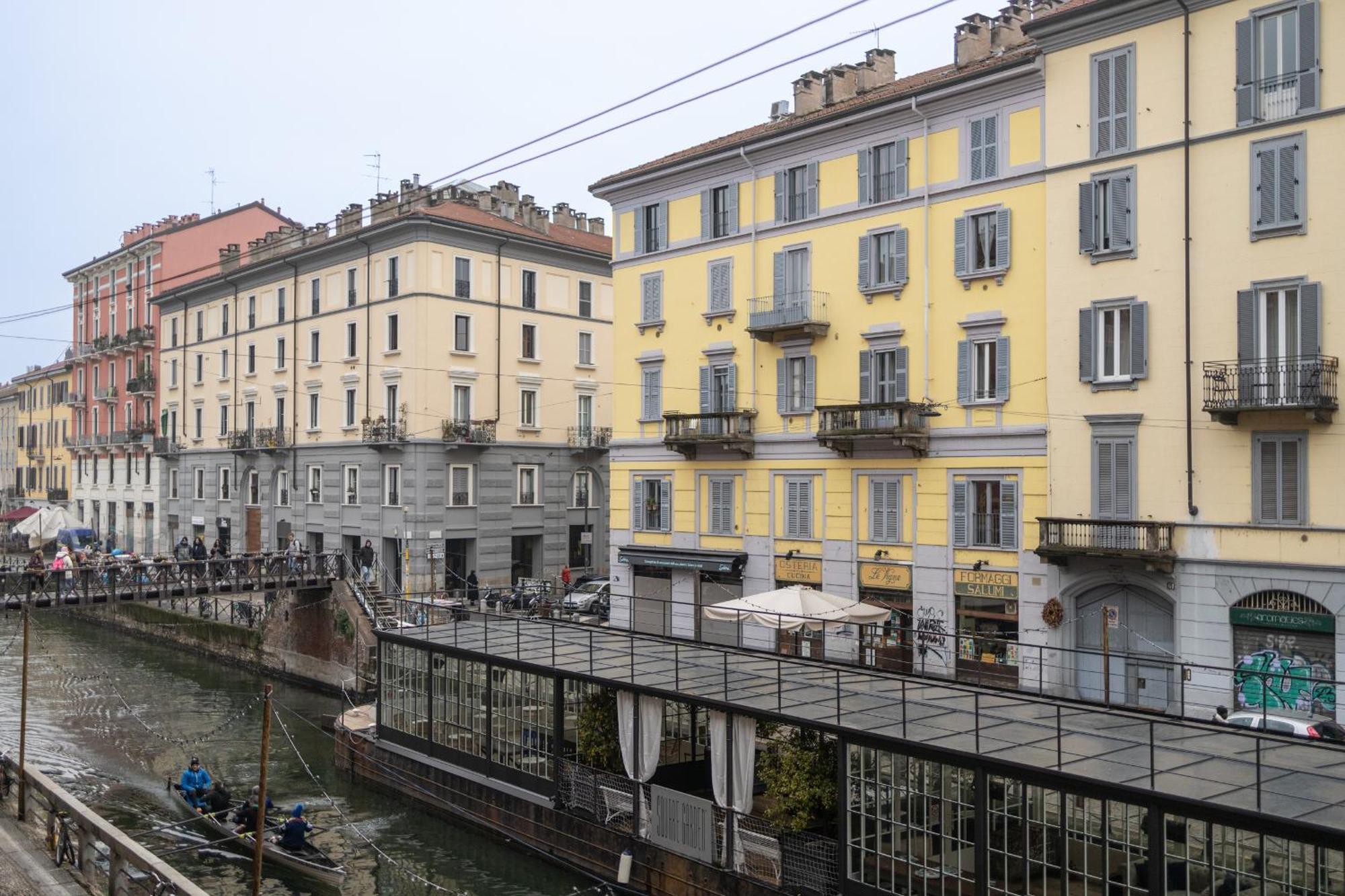 Navigli Dimora Storica Con Vista Sul Canale Appartement Milaan